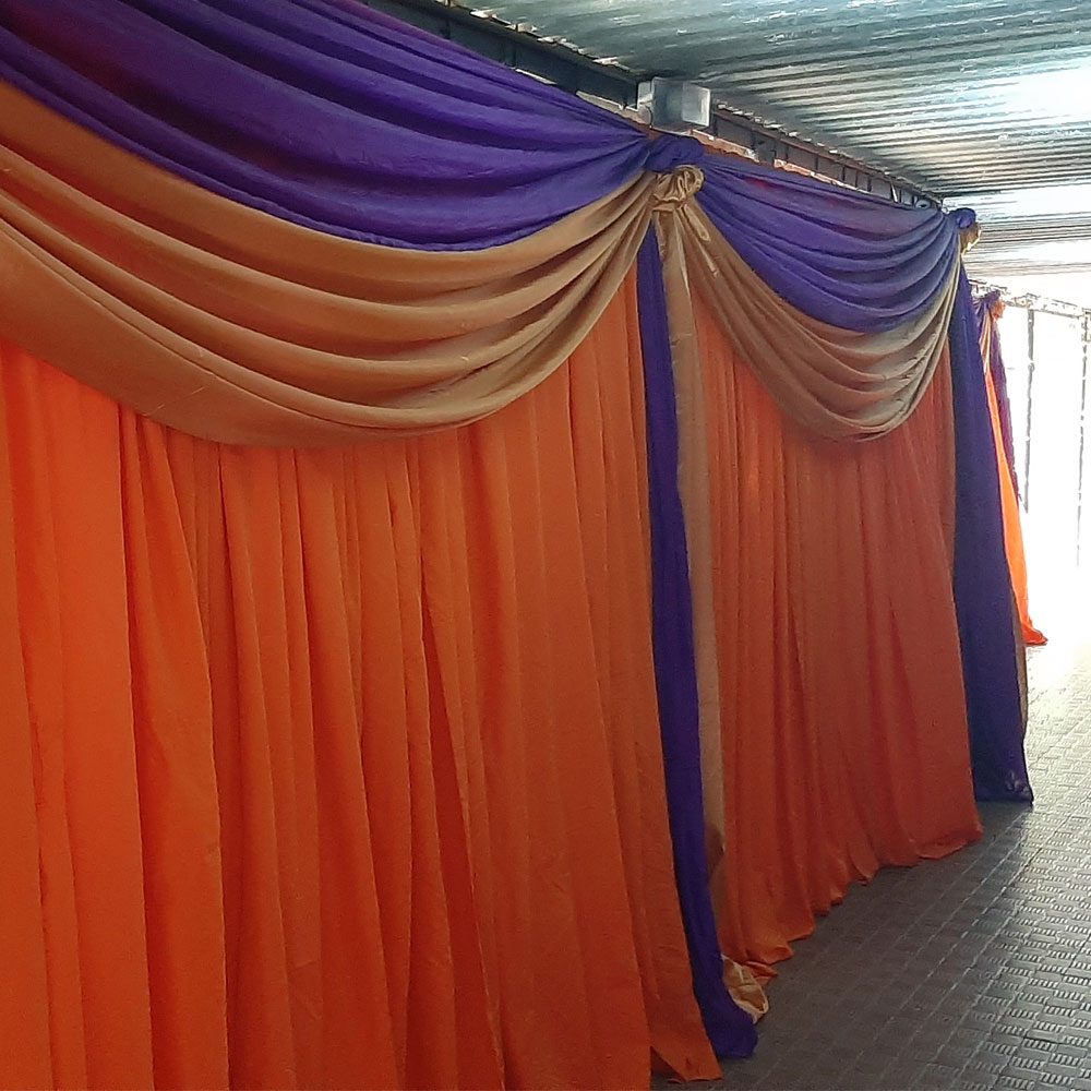 event draping